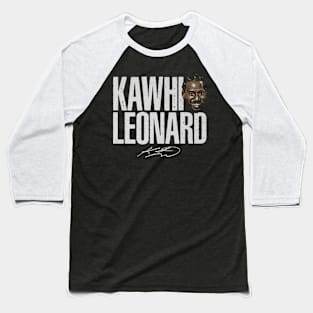 Kawhi Leonard Los Angeles C Stacked Baseball T-Shirt